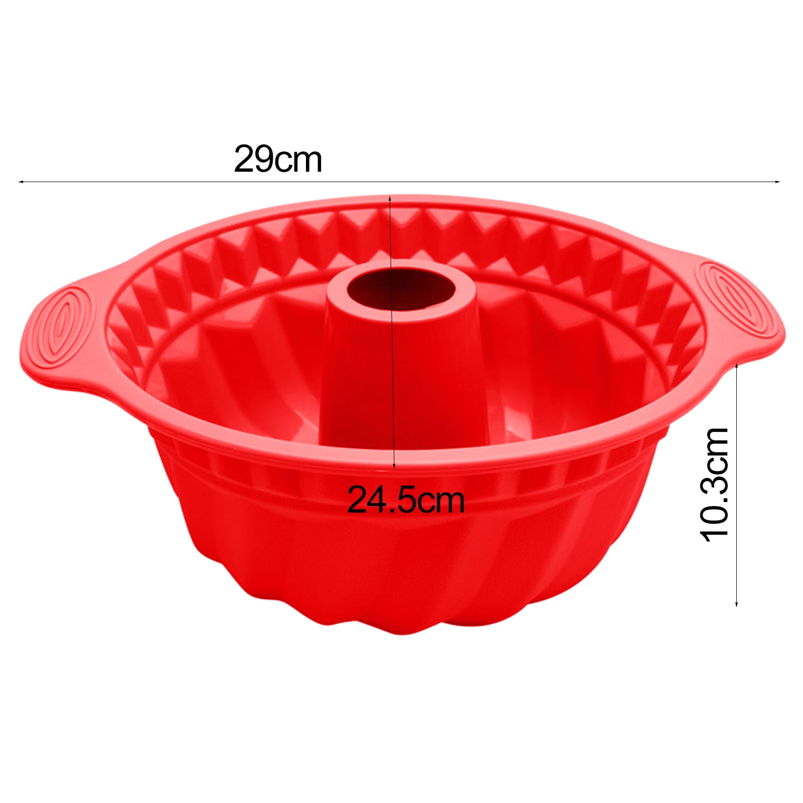Non-Stick Original Cake Fluted Tube Baking Pan - 10-Inch — Red Co. Goods