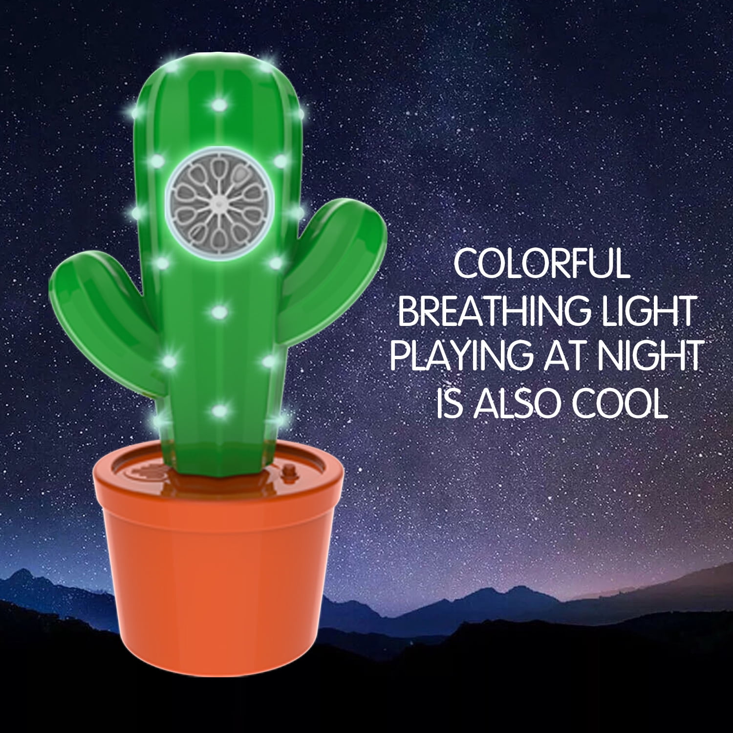 Cactus Electric Bubbles Machine for Kids, 10 Holes Portable Automatic Bubbles Maker with Lights for Boys Girls Tummy Time Toys Birthday Gifts