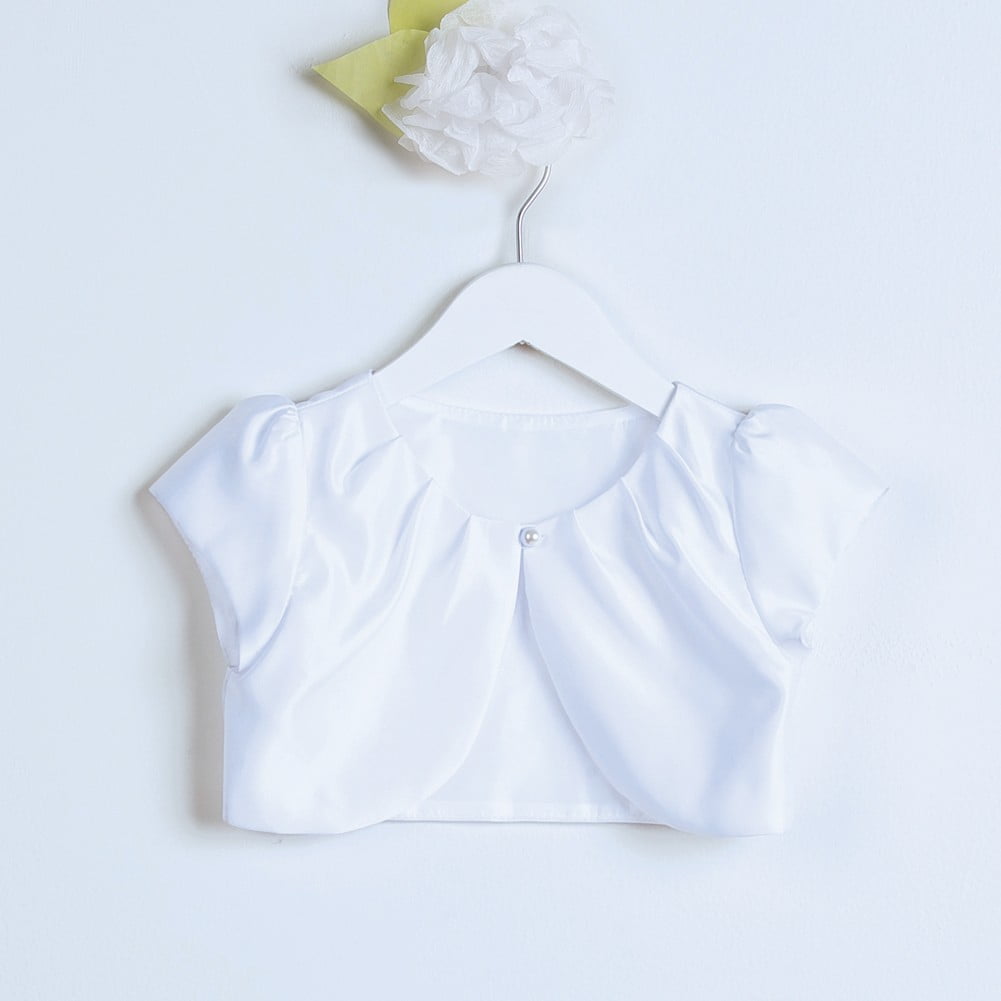 girls short sleeve shrug