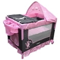 thumbnail image 1 of Cuna Infanti Silver De viaje colecho rosa, 1 of 4