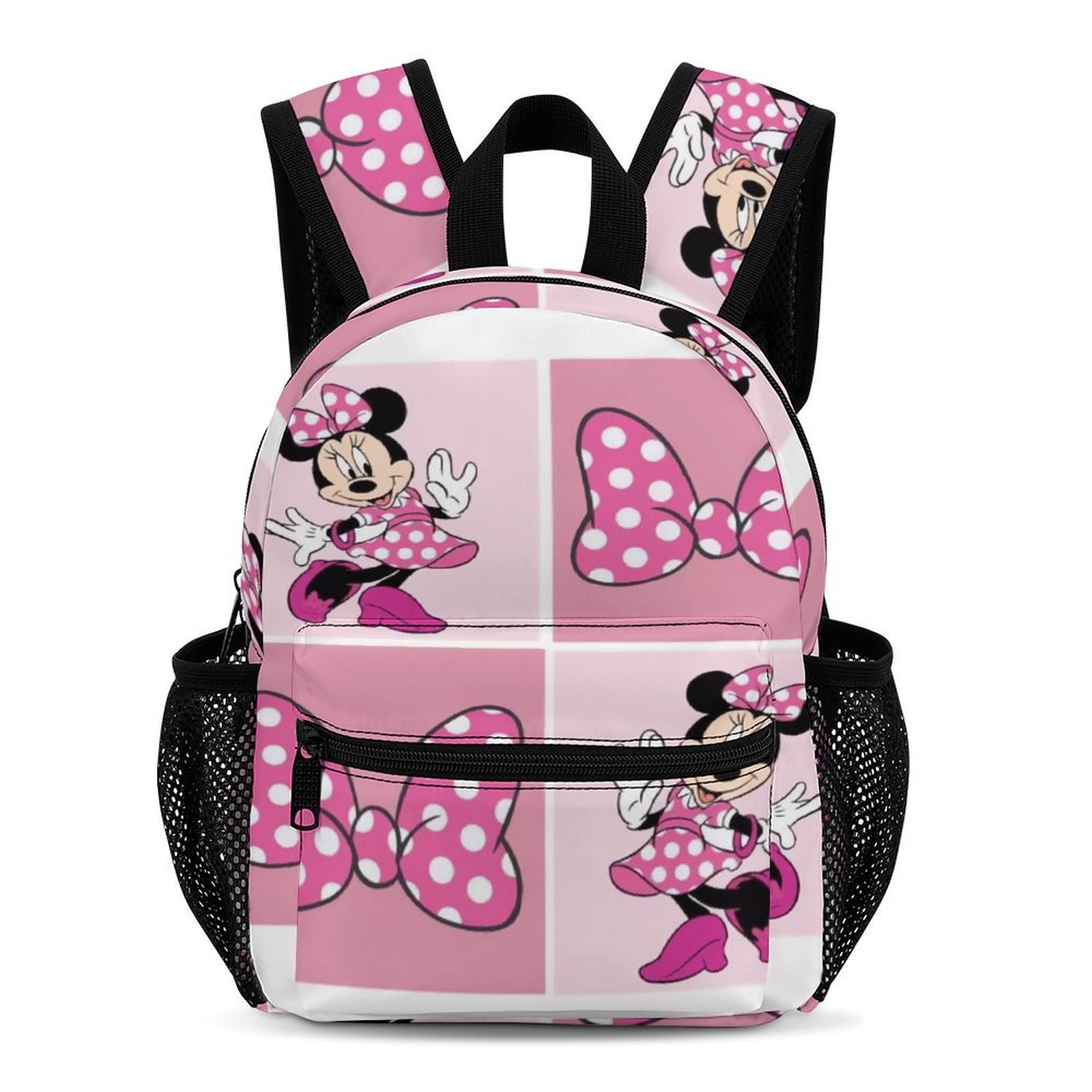 Mini Backpack Cute Bat Cartoon Pattern - Durable with Safety 