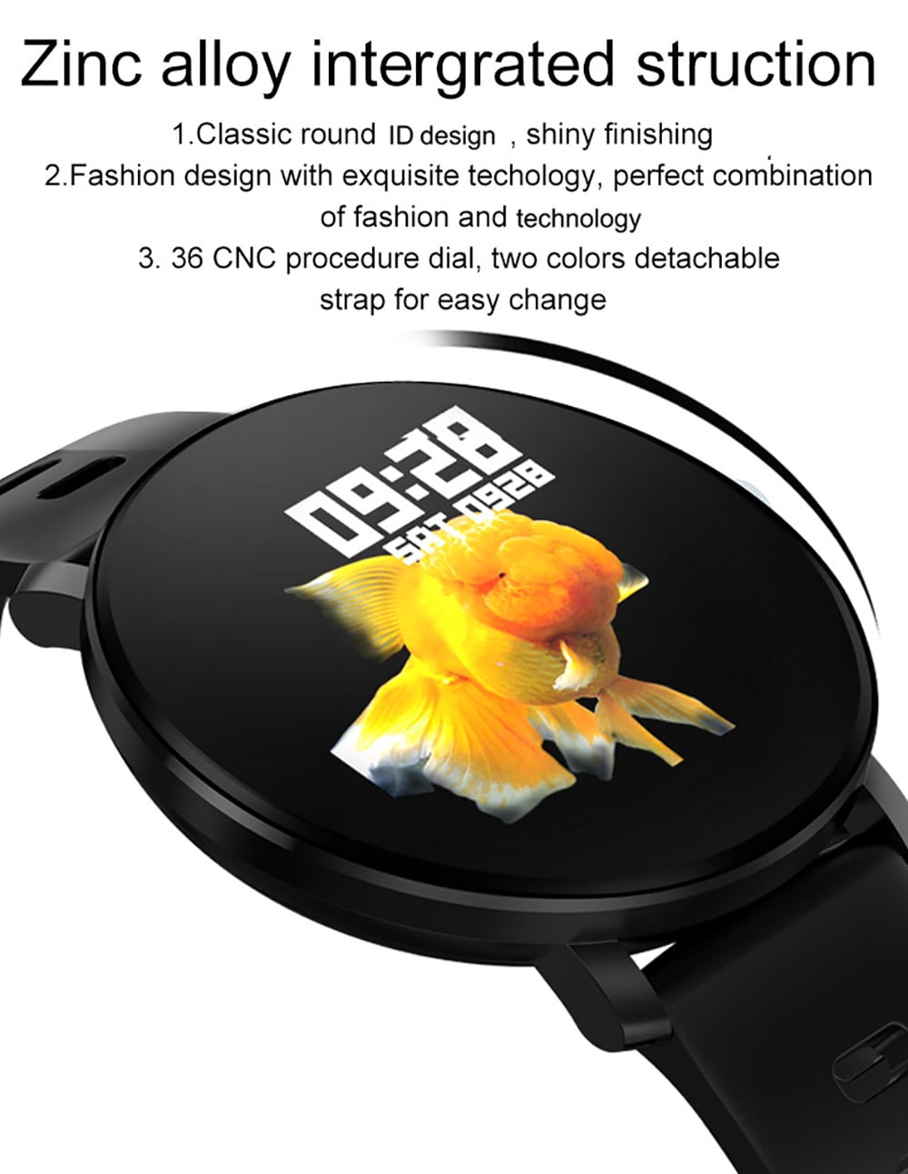 SENBONO K9 IP68 Waterproof Sport Bluetooth 1.3 Inch Screen Smart Watch  Fitness Tracker Smartwatch Sale, Price \u0026 Reviews | Gearbest