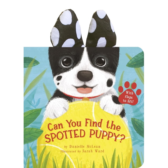 Libro Tiger Tales: ¿Puedes encontrar al cachorro manchado con solapas?