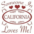 thumbnail image 2 of CafePress - Somebody In California Loves Me Mugs - 11 oz Ceramic Mug - Novelty Coffee Tea Cup, 2 of 4