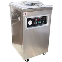 EQCOTWEA Single Chamber Vacuum Packaging Machine Vacuum Sealer Sealing Length 15.7"