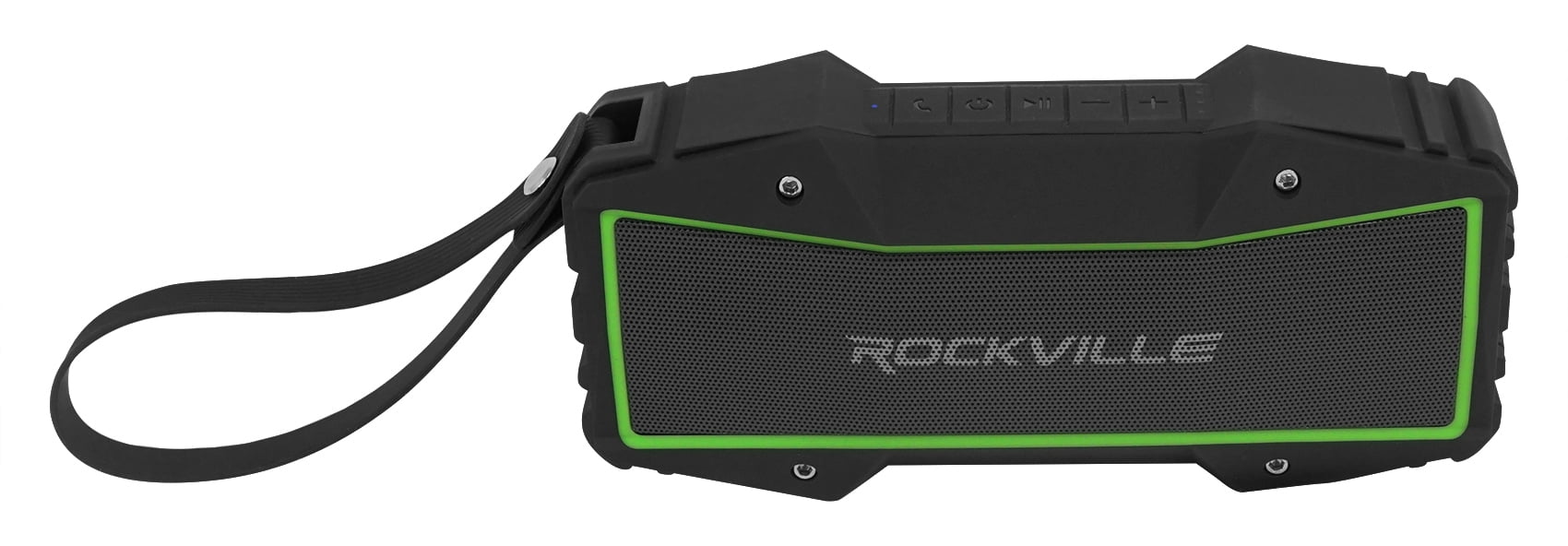 (2) Rockville ROCK EVERYWHERE Portable Bluetooth Speakers Wireless Stereo Sound