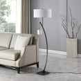 thumbnail image 5 of Ore International 59" in CONTEMPORARY DUAL BLACK ARC W/ HANGING PENDELUM LAMP METAL FLOOR LAMP, 5 of 8