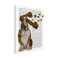 thumbnail image 2 of Trademark Fine Art 'Basset Hound Windswept and Interesting' Canvas Art by Fab Funky, 2 of 3
