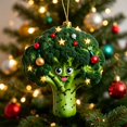 thumbnail image 6 of 2026 Christmas Indoor Home Decor 2D Acrylic Christmas Tree Ornaments Friendship Themed Flat Hanging Decor Cute Festive Acrylic Pendant For Car Interior Christmas Tree Home Wall Window Holiday, 6 of 8
