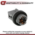 thumbnail image 6 of 1 Pc Tail Light Socket for Hyundai Accent 2005-2011 No.925013A000 Lamp Bulb Connector 2 Pin, 6 of 7