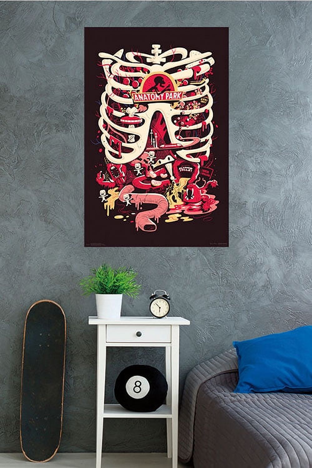 Rick And Morty - Anatomy Park Wall Poster, 22.375" x 34"