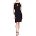 thumbnail image 1 of Vestido ajustado adornado American Living para mujer negro 12, 1 of 1