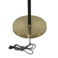 thumbnail image 6 of DecMode 67" 3 Light Gold Floor Lamp with Gold Metal Shade, 6 of 10