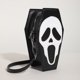 thumbnail image 4 of Bolso con forma de ataúd para mujer bandolera gótica correa ajustable para fiesta de Halloween, 4 of 9