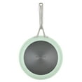 thumbnail image 3 of KitchenAid Hard Anodized 10 Inch Ceramic Nonstick Frying Pan, Oven Safe to 500°F, Pistachio, 3 of 9