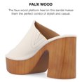 thumbnail image 3 of Journee Collection Womens Lorenza Tru Comfort Foam Platform Clog Open Toe Sandals, 3 of 6