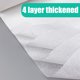 18 Rouleaux Papier Toilette 3 Plis Ménage Ultra Doux Rouleau de Papier Essuie-Tout Papier de Bain Papier de Salle de Bain Blanc Rouleau de Papier Souple – image 4 sur 11