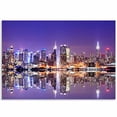 thumbnail image 3 of Idea4wall 4pcs Newyork City Peel and Stick Wallpaper Removable Wall Murals Large Wall Stickers for Home Decoration, 66"x24", 3 of 4
