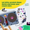 thumbnail image 2 of Bloc de notas para DJ Cat Toy de Relable con 2 ruedas para rascar, 2 of 3
