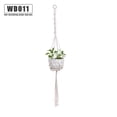 thumbnail image 2 of Billuyoard Cestas colgantes 100 hechas a mano, soporte para plantas, macramé, colgador de plantas, maceta para colgar en la pared interior, soporte para Jardín y Patio No.11 Billuyoard HA001777-11, 2 of 6