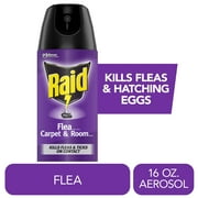 (2 pack) Raid Flea Killer Carpet & Room Spray with 4 Month Flea & Tick Control, 16 oz
