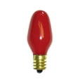 thumbnail image 2 of 25Pk - SUNLITE 7w C7 Ceramic Red 120v E12 Candelabra Base Bulb, 2 of 2