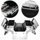 thumbnail image 5 of Caja de herramientas multifunción Bandeja de 3 compartimentos Espacio grande Almacenamiento de herramientas de mano de doble capa Caja de herramientas Pta Sunnimix Caja de herramientas portátil, 5 of 8