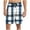 #02, variant on Mens Shorts Fashion Plaid Pajama Shorts Elastic Waist Drawstring Sleep Shorts Casual Comfy Gym Athletic Shorts with Pockets