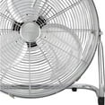 thumbnail image 2 of Optimus F-4182 Ventilateur Industriel à 3 Vitesses en Aluminium Robuste 18 Pouces, Chrome, 2 of 3