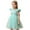 Light Green, variant on Girls Dresses Children Kids Baby Solid Color Mesh Dress Stylish Cute Dresses Party Gown Prom Princess Dress Size 4 Y-5 Y