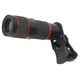 thumbnail image 3 of Lente De Enfoque Largo 20X, Lente De Teleobjetivo Con Zoom Con Clip Para Teléfono Para Teléfono Inteligente, Tableta, PC, Negro, 3 of 7