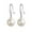 B, variant on QIQUWOHUL Pearl Silver Plated Earrings Earrings