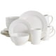 thumbnail image 1 of Juego de vajilla Gibson Home Amelia Court de 16 piezas, color blanco, 1 of 7