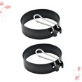 thumbnail image 3 of 6 Pcs Kids Rings Egg Timer for Kids Breakfast Sandwich Egg Frying Sandwich Shaper Ring Fried Egg Rings Mold Egg Shaper Iron Spray Pancake Maker Forming Machine Fried Eggs, 3 of 5