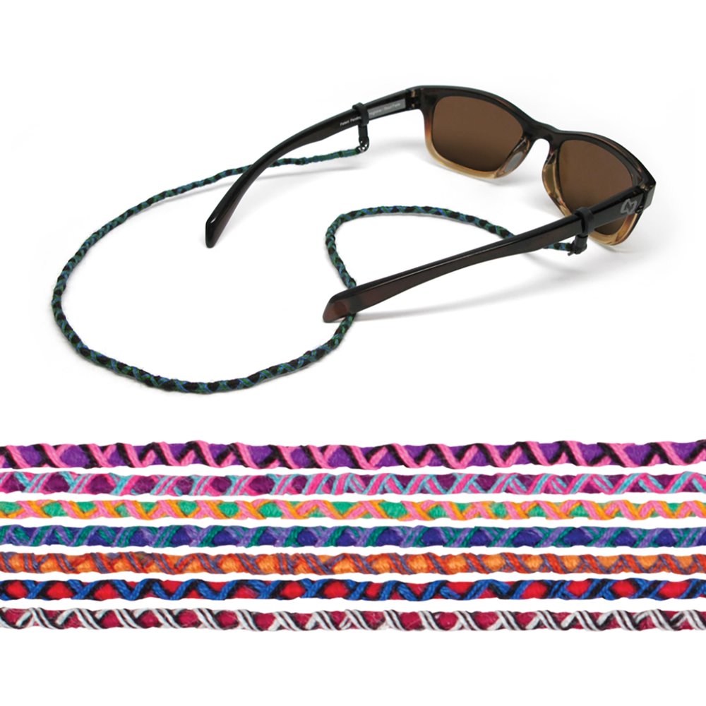 Croakies World Cord Eyewear Retainer Mayan Guatemalan Spec Ends 24