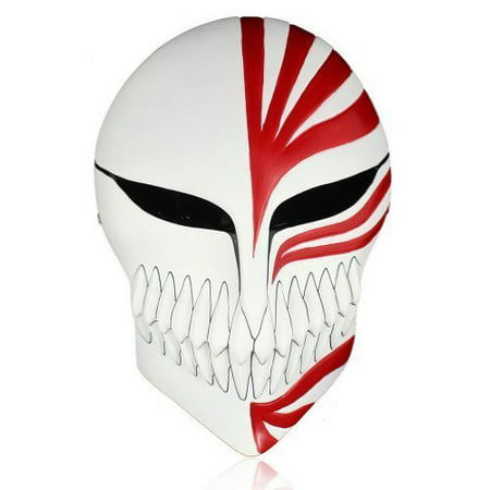 ECOSCO Mardi Gras Masquerade RED Bleach Ichigo Kurosaki Halloween Cosplay