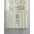 thumbnail image 5 of Sage Green Branches Bathroom Window Curtain, Vintage Art Farmhouse Light Filtering Coffee Kitchen Curtains, Bedroom Living Room Curtains 2 Panel 84"x54", 5 of 6