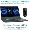 thumbnail image 3 of Laptop Gamer MSI Thin 15 NVIDIA GeForce RTX 2050 Intel Core i5 12450H 32GB RAM 1.4TB SSD 15.6" Windows 11 Home Teclado en Español + Mouse DXT Gaming, 3 of 5