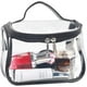 thumbnail image 2 of Bolsa de cosméticos transparente, bolsa organizadora de maquillaje de viaje transparente e impermeable, 2 of 5