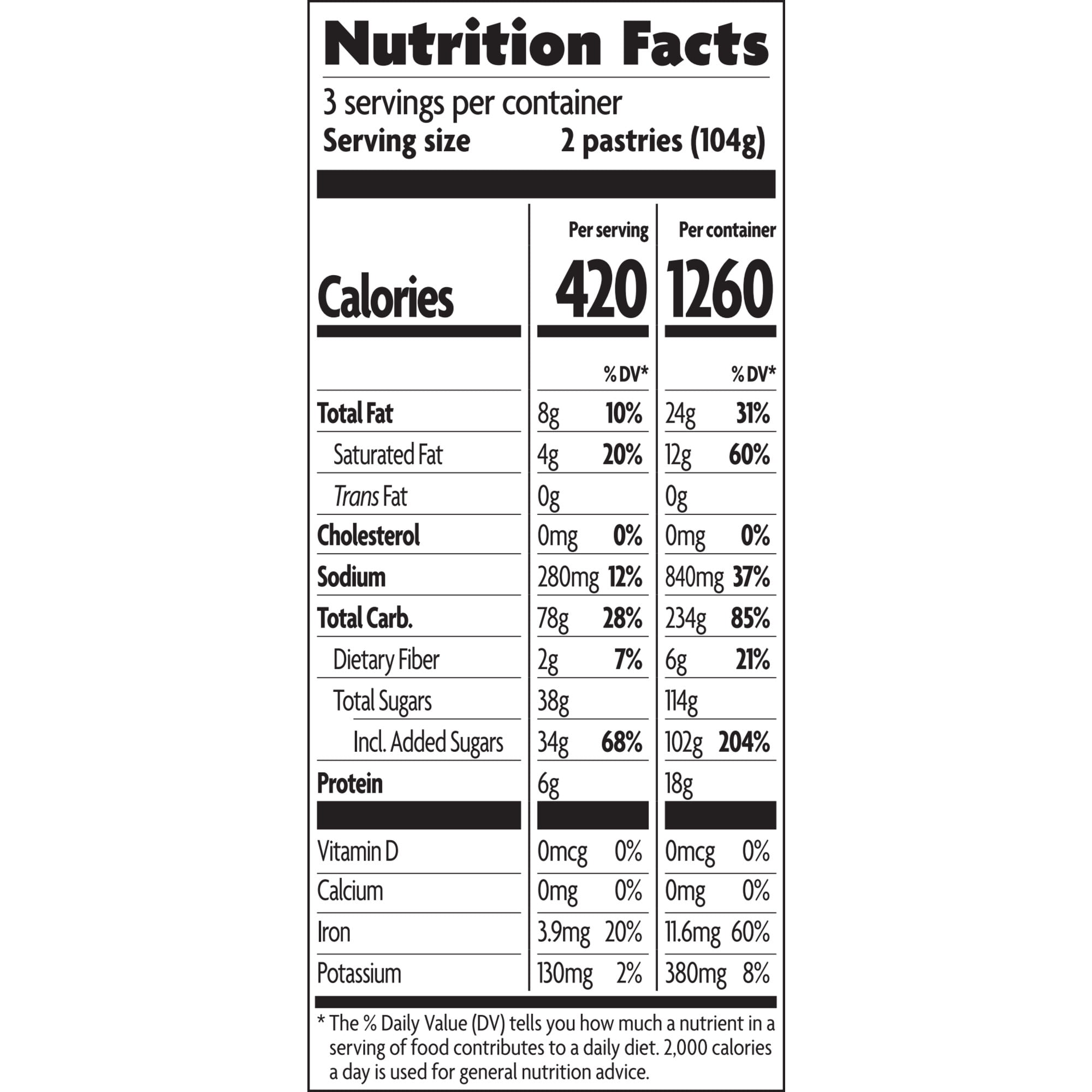 (3 pack) Nature's Path Organic Toaster Pastries, Frosted Berry Strawberry, 11oz Box