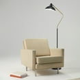 thumbnail image 3 of Brightech Swoop 69" LED Floor Lamp, Tall Lamp with Adjustable Head, Modern Lamp for Living Rooms & Offices, Standing Lamp with Heavy Base for Bedrooms, Stunning Living Room Decor, 3 of 17