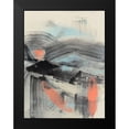 thumbnail image 2 of Goldberger, Jennifer 15x18 Black Modern Framed Museum Art Print Titled - Embellished Twisting Range I, 2 of 5