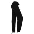 thumbnail image 5 of Nnhblu Cargo Sweatpants for Women Stretch Straight-Leg Baggy Sweatpants for Women Drawstring Fall and Winter Fashion Casual Slacks with Pockets Black M, 5 of 9