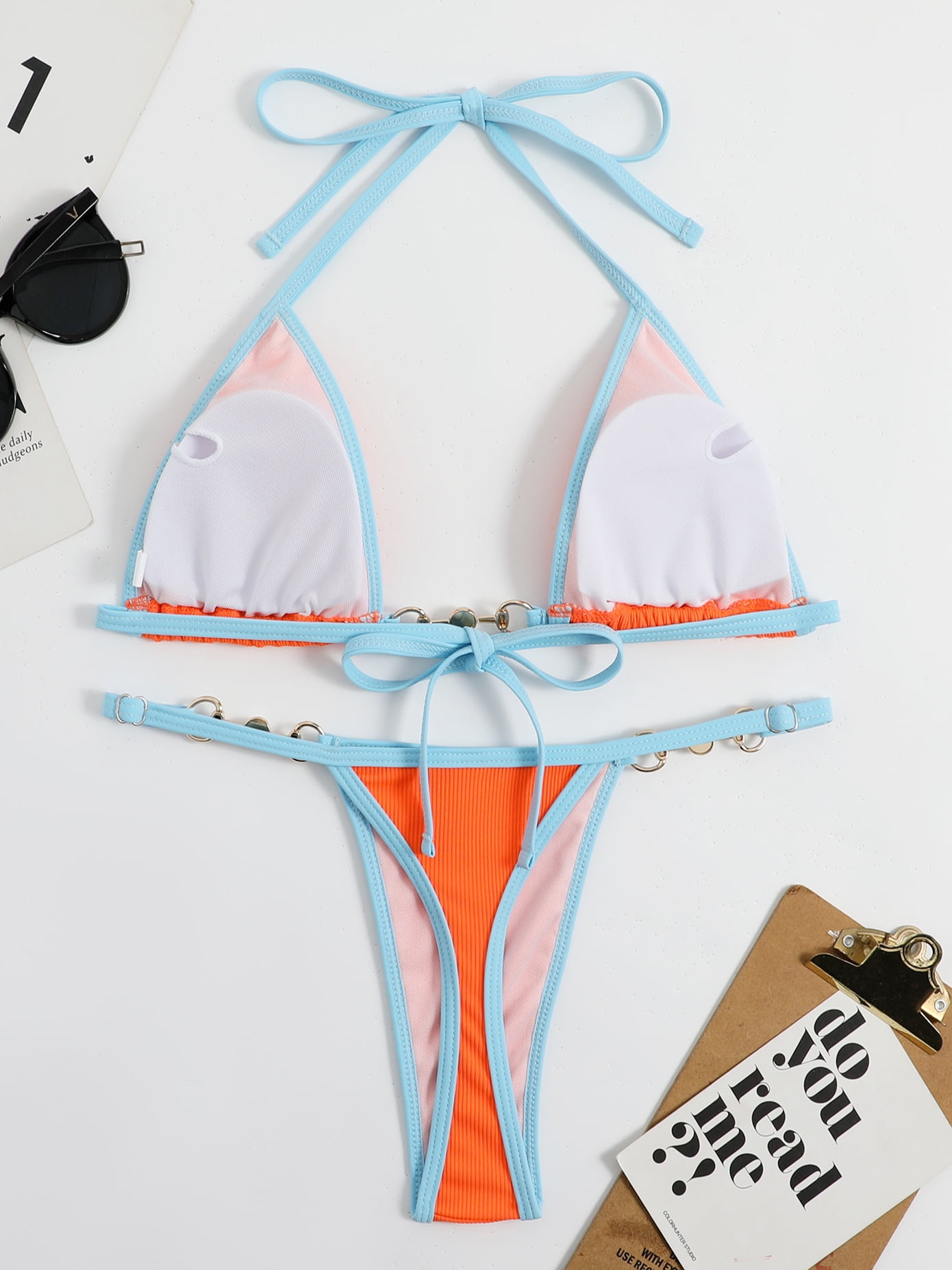 Aazon.co: CUPSHE Woen's One Piece Swisuit Deep V Neck Back