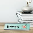 thumbnail image 3 of Manager, Designer Office Desk Sign (2 x 8"), 3 of 3