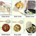 thumbnail image 2 of 33 Pcs Cooking Utensils Set, Silicone Kitchen Gadgets Utensil Set with Wooden Handle  Non-Stick Silicone Cooking Utensils Spatula Set with Holder, 2 of 7