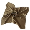 thumbnail image 2 of Thinsony Women Solid Satin Square Scarf Winter Pure Color Head Neck Shawl Ladies Gift Kerchief, 2 of 9