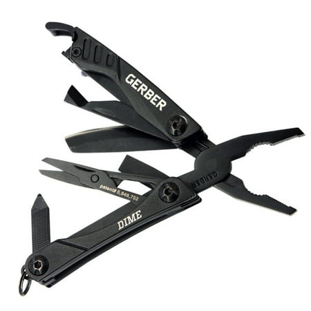 Dime Micro Multi-Tool Black (Best Rated Gerber Multi Tool)