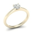 thumbnail image 4 of 1Ct TDW Diamond 14K Yellow Gold Crowned Bridal Ring Set, 4 of 5
