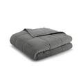 thumbnail image 6 of Ella Jayne Reversible 48"x72" Weighted Blanket - Grey/Grey - 12lb, 6 of 6